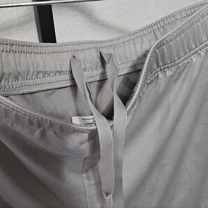 Mens Gray Drawstring Pants